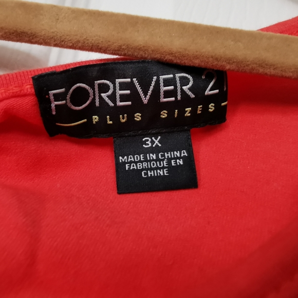 Forever 21 Orange Crop Top - Picture 2 of 2